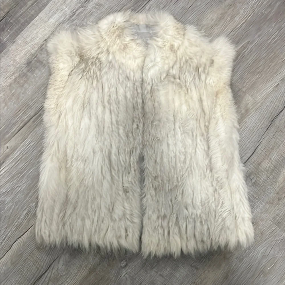 Saga Fox Fur Vest - Picture 1 of 6